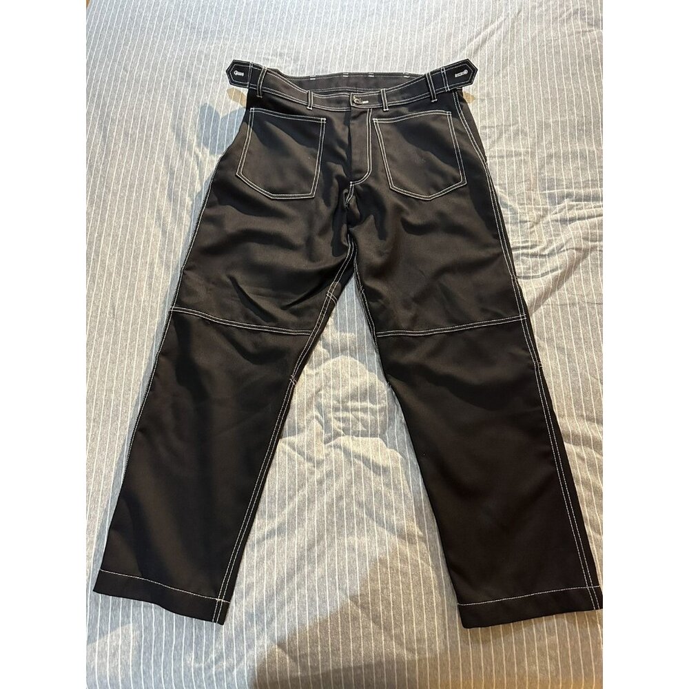 Comme des Garcons Shirt Contrast Stitch Painter Pants